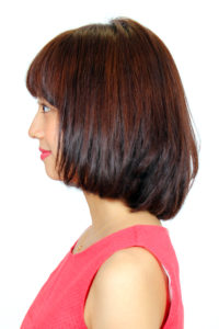 髪しっかりトリートメント
艶ハリ上品グラボブ 横