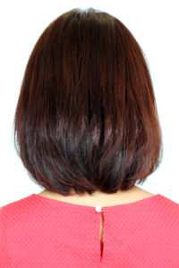 髪しっかりトリートメント
艶ハリ上品グラボブ 後